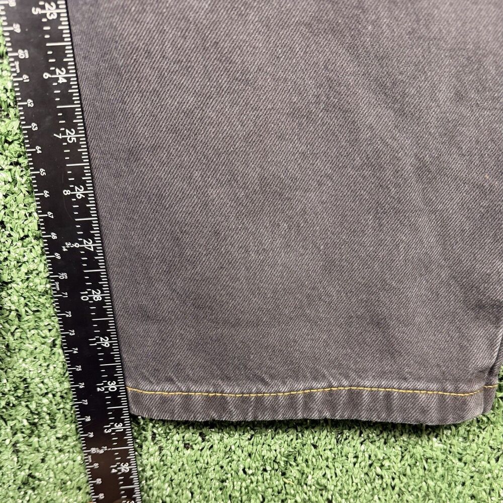 Cotton On Women's carpenter jeans in Black with Contrast Stitching - Picture 7 of 8